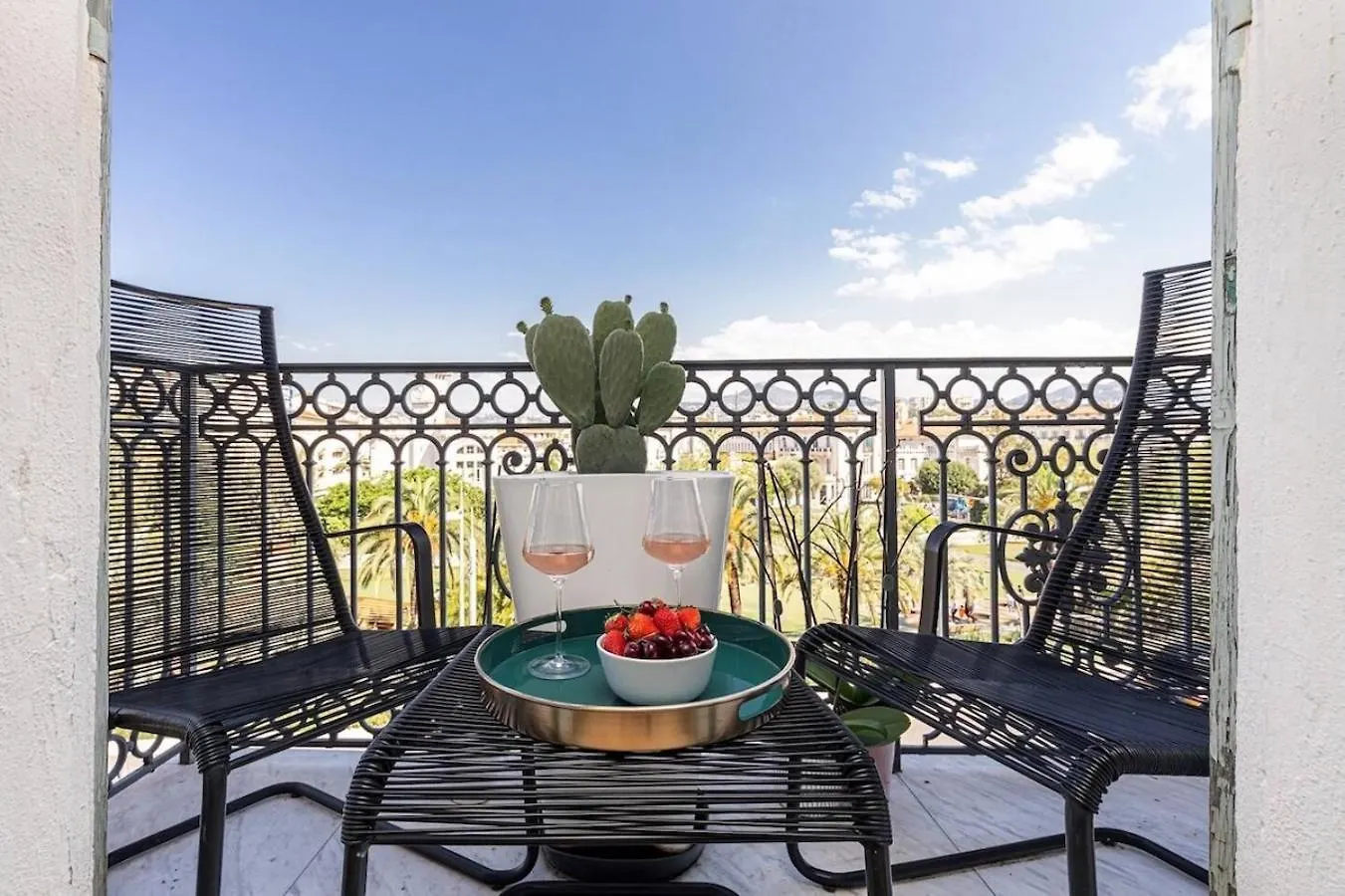 2 Chambres, Balcons, Vue Imprenable, Climatisation - Palace Bleu Nice Appartement
