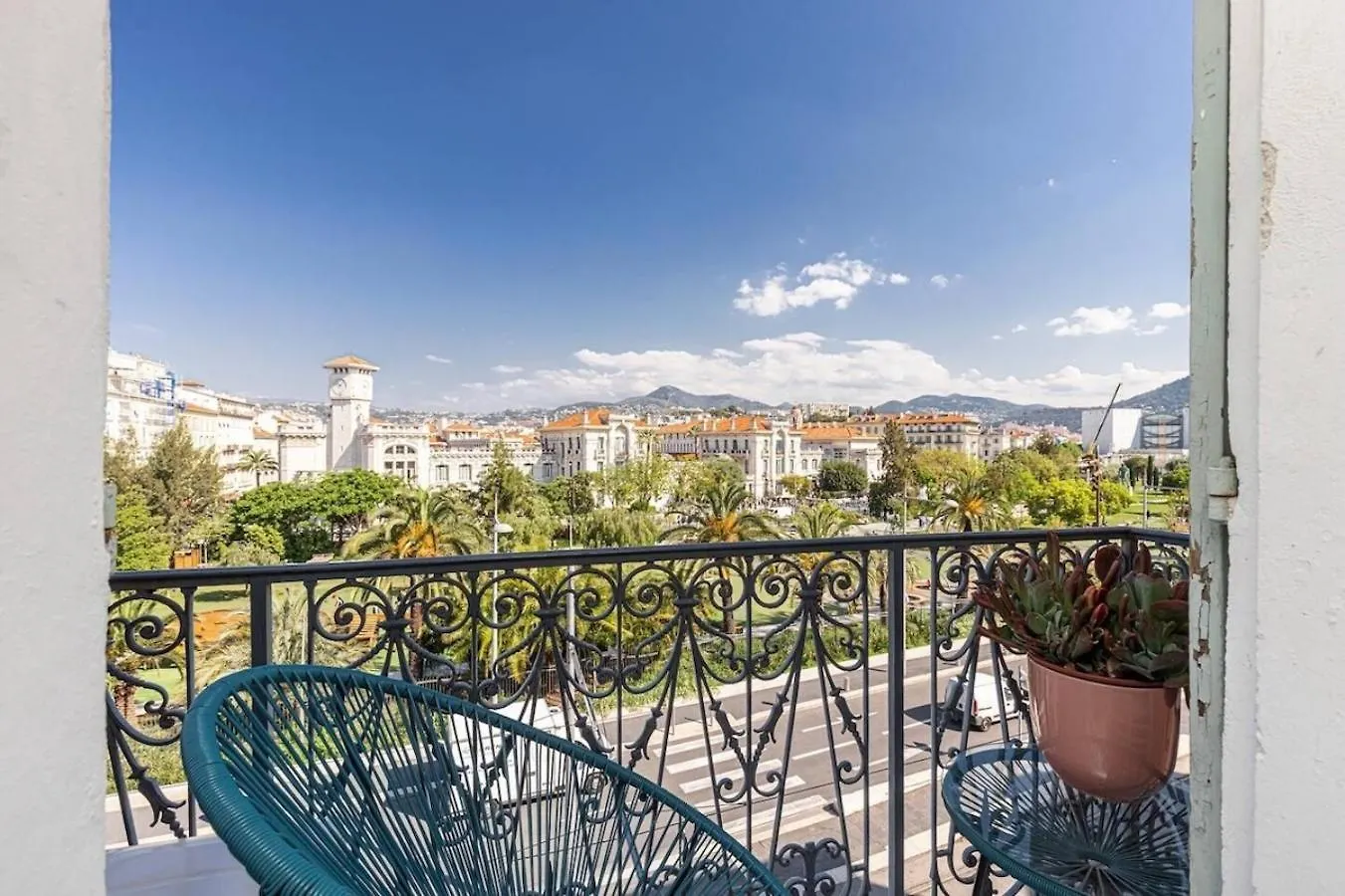 2 Chambres, Balcons, Vue Imprenable, Climatisation - Palace Bleu Nice