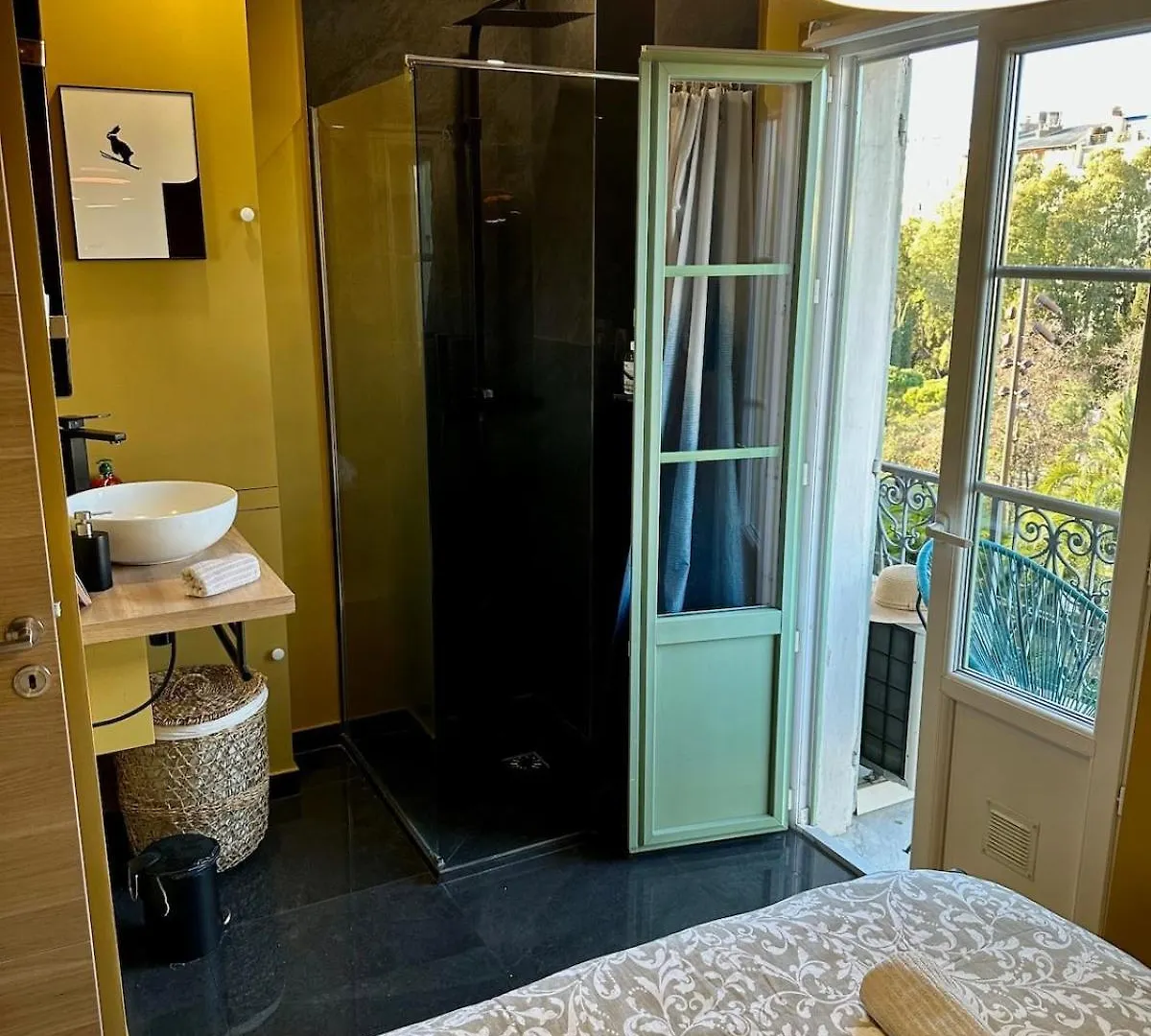 2 Chambres, Balcons, Vue Imprenable, Climatisation - Palace Bleu Nice Appartement