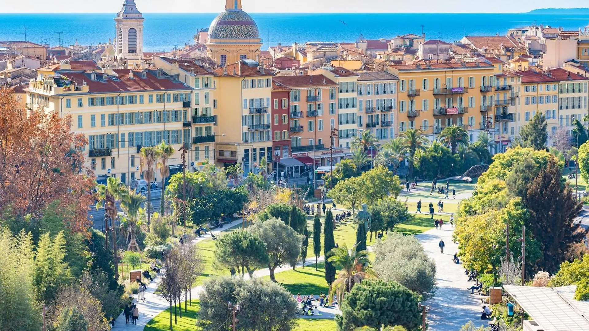 2 Chambres, Balcons, Vue Imprenable, Climatisation - Palace Bleu Nice Appartement