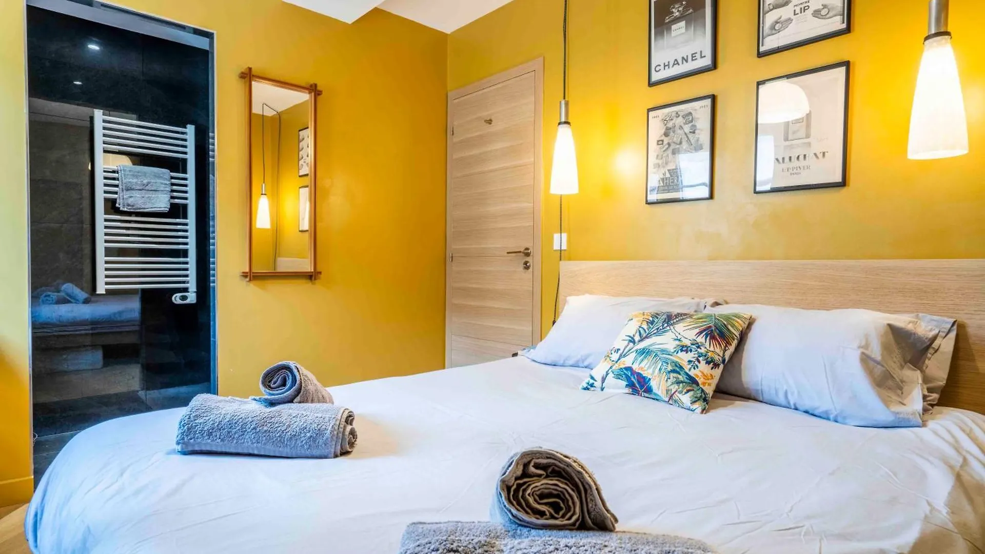 2 Chambres, Balcons, Vue Imprenable, Climatisation - Palace Bleu Nice Appartement